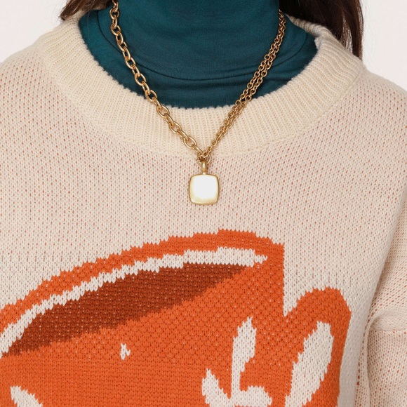 CIDER Breakfast tea graphic sweater - Picture 4 of 8